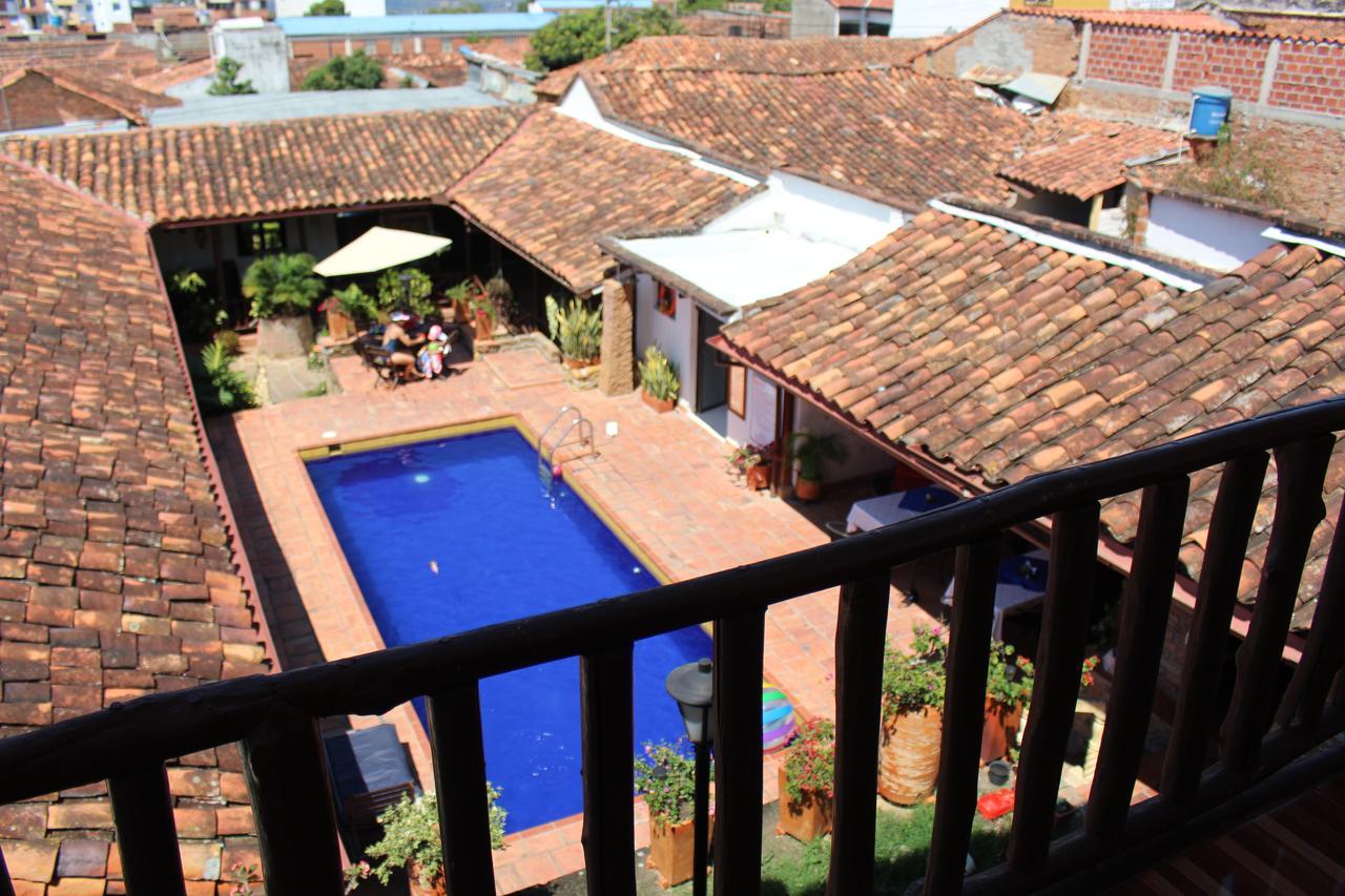 La Serrana Hostal Spa Socorro Esterno foto